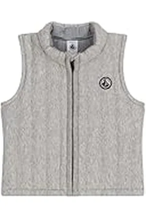 Petit Bateau Mouwloze babyjas voor jongens, , 18 Maanden