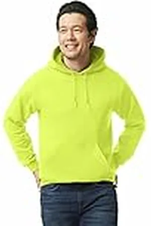 Gildan Heren overhemd veiligheid groen L, , L