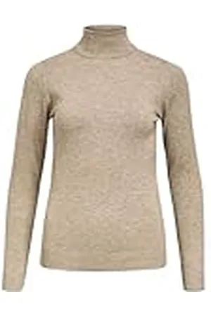 Object OBJTHESS L/S ROLLNECK KNIT Pullover NOOS, , XS