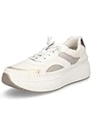 Marco Tozzi Damessneakers, wit/goud, 40 EU, , 40 EU