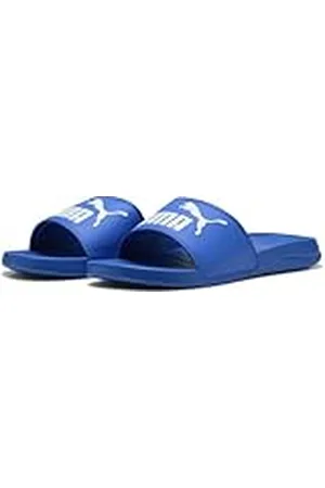 PUMA Unisex Popcat 20 dia sandaal, levendig blauw wit, 7 UK, Vivid Blue Wit, 40.5 EU
