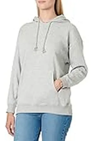 Pieces® PCCHILLI LS oversized hoodie NOOS BC capuchontrui, lichtgrijs melange, M