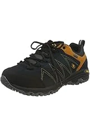 BRUTTING Mount Kapela Low Uniseks volwassenen Trail-hardloopschoenen, Marineblauw/oranje, 44 EU