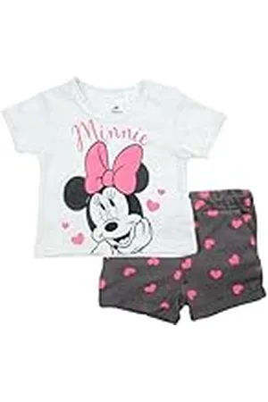 Disney Set baby Minnie Mouse, comfortabele kleding, perfect voor kinderen met een Minnie Mouse-design, , 12 maanden, , 12 Maanden