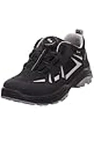 Superfit Jupiter sneakers voor jongens, Zwart lichtgrijs 0020, 39 EU Breed