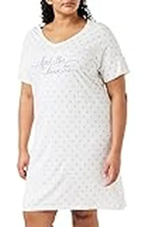Triumph Nightdresses NDK SSL 10 CO/MD Nachthemd, Skin-Dark Combination, 40