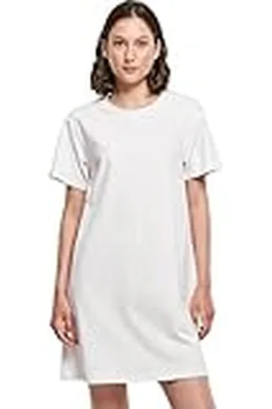 Build Your Brand Damesjurk Ladies Tee Dress White XXL, , XXL