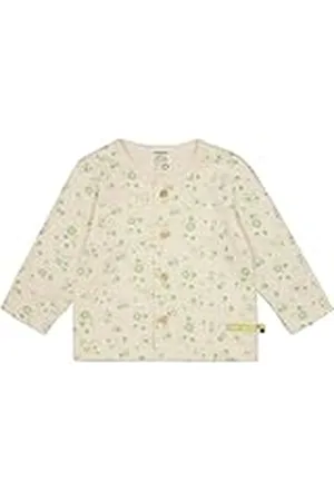 loud + proud Unisex kinderen van mousseline jersey met opdruk, van biologisch katoen, GOTS-gecertificeerd jack, , 98-104
