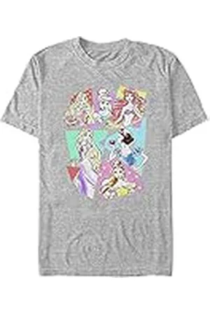 Disney Princesses - Neon Pop Unisex Crew neck T-Shirt S