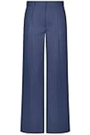 Gerry Weber Elegante stoffen damesbroek met krijtstrepen, normale lengte, , 38