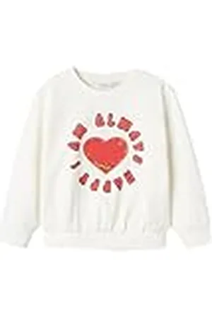 NAME IT Nmfnovisa Nreg Sweat Box Bru sweatshirt voor meisjes, , 98