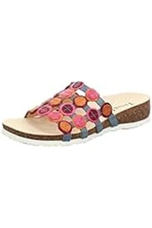 Think! Dames Julia_3-000247 duurzame sandalen, 8000 denim/combi, 41 EU, , 41 EU
