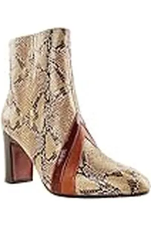 Chie Mihara Dames ELIYA39 Fashion Boot, Zand, Brown, Burgundy, 39 EU, , 39 EU