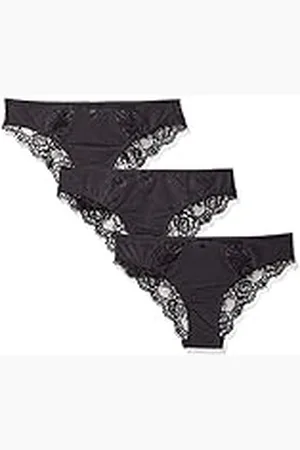 Pretty Polly Dames Imogen Brief, Zwart (Blk Black), (Maat: S)