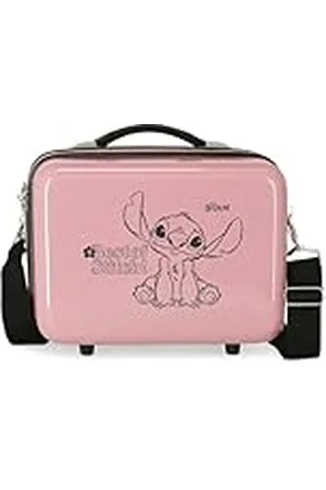 Disney Koffer en toilettas voor kinderen, verschillende maten, paars, blauw, roze, ABS, , Eén maat, toilettas