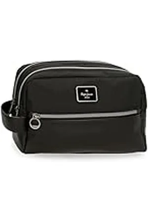 Pepe Jeans Christine Toilettas, aanpasbaar, , 26 x 16 x 12 cm, polyester, met details van kunstleer van Joumma Bags, , Eén maat, Verstelbare make-uptas