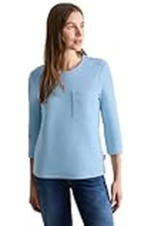 CECIL Kort structuurshirt, , XXL