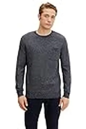 TOM TAILOR Uomini Gebreide trui met borstzak 1029735, , M