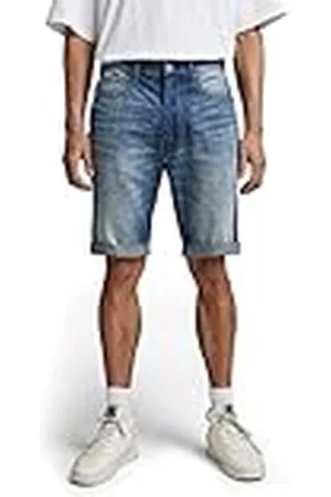 G-Star RAW heren 3301 shorts, Blauw (Medium Aged 8973-71), 31W
