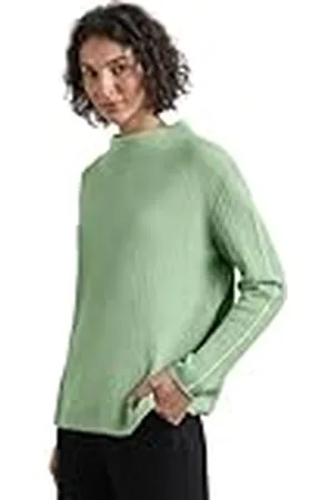 Street one Cosy sweater met contrasterende details, , 36