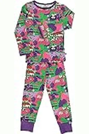 Småfolk Nightwear Farm Pajama Set voor meisjes, , 7-8 Jaren