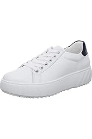ARA Monaco Sneakers voor dames, wit, night, 41,5 EU breed, Witte nacht, 41.5 EU Breed
