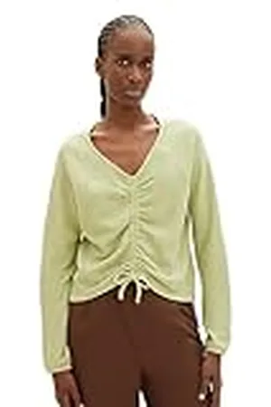 TOM TAILOR T-shirt met lange mouwen voor dames, , L