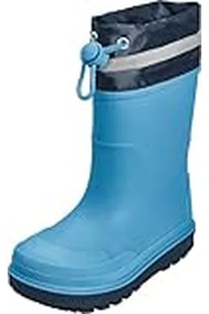 Playshoes Uniseks regenlaarzen voor kinderen, gevoerde rubberlaarzen, , 32 EU