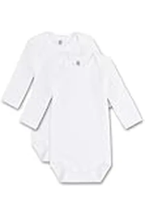 Sanetta Unisex - Baby Body 321861, 2-pack, effen, , 104 cm