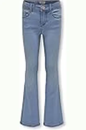 ONLY Girl Flared Fit Jeans Kogroyal middelhoge taille, uitlopende jeans, , 158