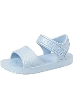 FitFlop Iqushion Shimmer Ergonomische sandalen voor kinderen, uniseks, blauw (Skywash), 27 EU
