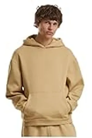 Build Your Brand Sweatshirt met capuchon voor heren, beige, XXL