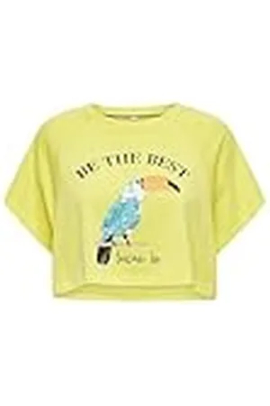 ONLY Onlkita S/S Toucans Top Box JRS, , M
