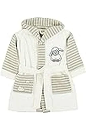 Sterntaler Unisex baby badjas met capuchon schaap Stanley, , 116