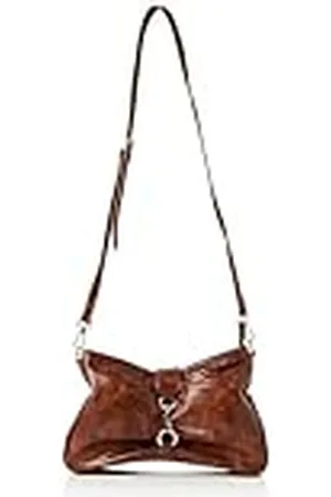 Felipa Dames vierkante vorm handtas clutch, BRAUN, , Eén Maat