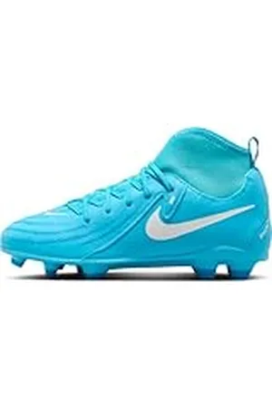 Nike JR Phantom Luna II Club Fg/MG, voetbalschoenen, Blue Fury/White, 38,5 EU, , 38.5 EU