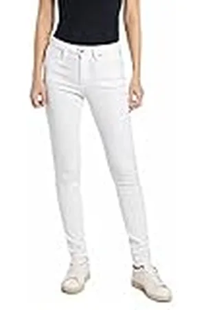 Replay Dames Luzien C-Stretch Jeans, 001 White, 3228, , 32W x 28L