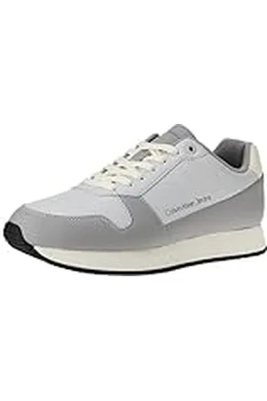 Calvin Klein Jeans Heren Retro Runner Low LTH in Sat Sneaker, , 43 EU