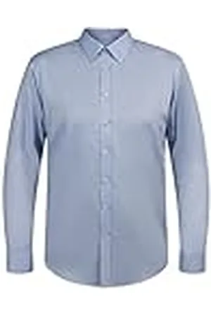 Dreimaster Klassik Heren business hemd, licht jeansblauw, 37