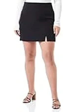 ONLY Bestseller A/S Dames ONLELLY Slit Rok TLR NOOS, zwart, 44, , 44