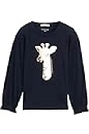 TOM TAILOR Meisjesshirt met lange mouwen en omkeerbare paillet, , 92-98