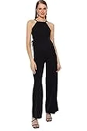 Trendyol Effen geweven jumpsuit voor dames, , 36