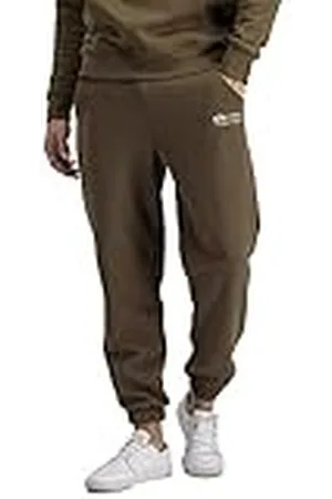 Alpha Industries Organics EMB Normale Jogger Sweatbroek voor Mannen Organic Mud