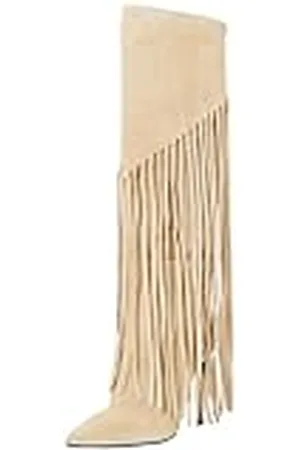 Pinko Ambre Suede, knielaarzen voor dames, , 37 EU
