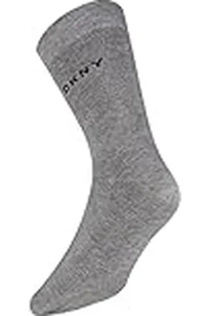 DKNY Heren katoen, effen slimme jurk sok-maat 7-11 zwart/marineblauw/grijs, veelkleurig, Meerkleurig, 41-45 EU