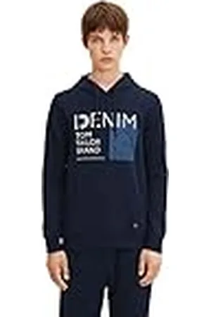 TOM TAILOR Uomini Hoodie met print 1034731, , XS