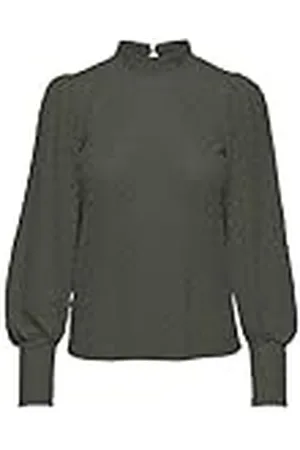 JDY Dames avery L/S Lace Top JRS Noos shirt met lange mouwen, , S