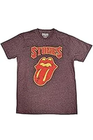 The Rolling Stones Rolling Stones Het T-shirt Gothic Text Band Logo Officiële Unisex , , XL