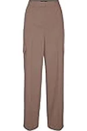 VERO MODA Bestseller A/S Dames VMZELDA HR Straight Cargo Pant NOOS broek, , 38/30, , 38W x 30L