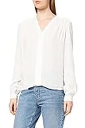 Morgan 192-OTOPIU.F T-shirt voor dames, wit, offwhite, 36 (fabrieksmaat: T36), , 40